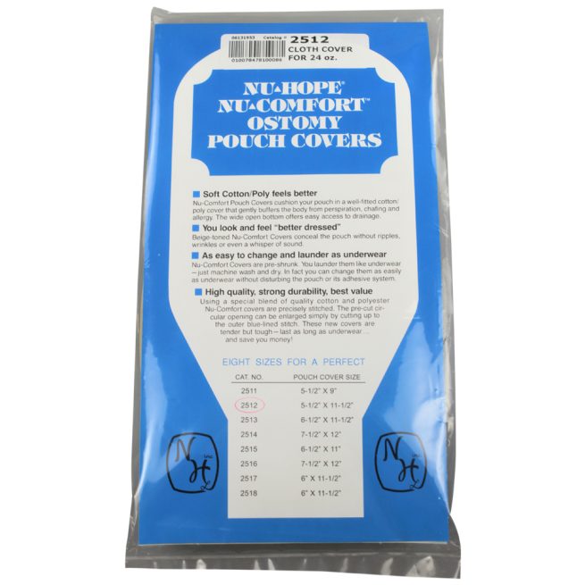 Nu-Hope Cloth Ostomy Pouch Covers
