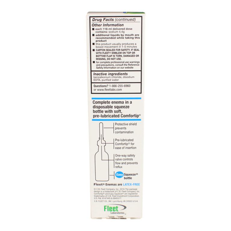 Fleet Saline Enema