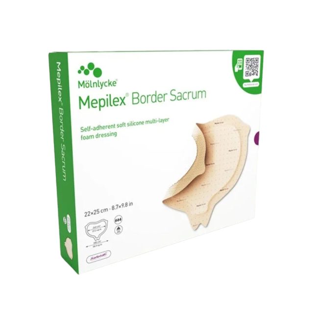 Mepilex Border Sacrum Foam Dressing