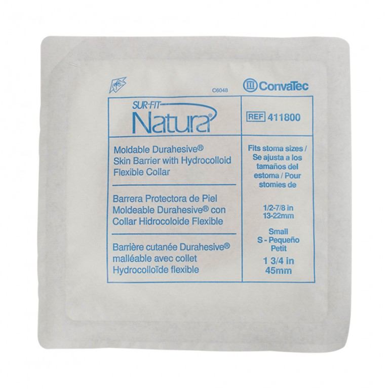 Sur-Fit Natura Durahesive Skin Barrier With Hydrocolloid Flexible Collar