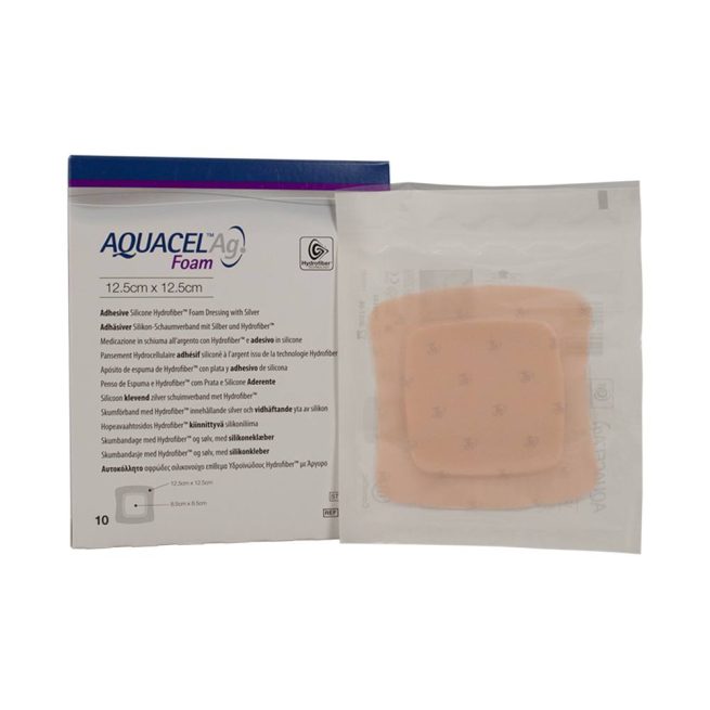 Aquacel Ag Adhesive Foam Dressing