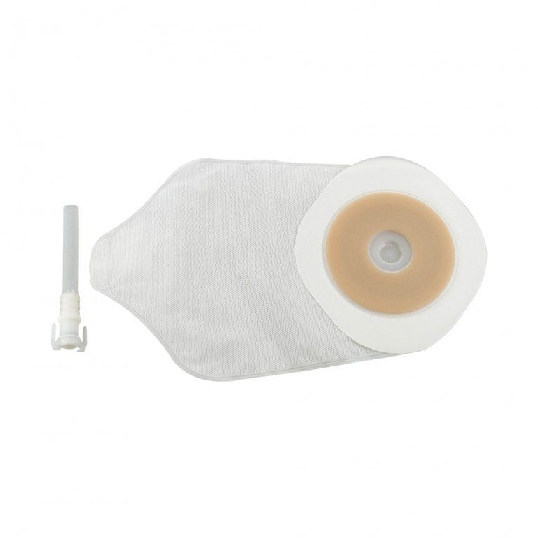 ActiveLife One-Piece Urostomy Pouch with Durahesive Skin Barrier and Accuseal Tap