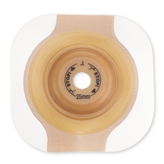 CeraPlus Convex Cut-to-Fit 2-Piece Skin Barrier with Tape Border