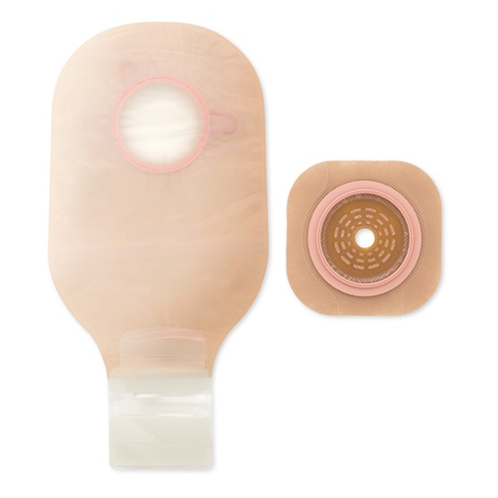 New Image Two-Piece Drainable Ostomy Kit with FlexWear Barrier & Microseal Closure
