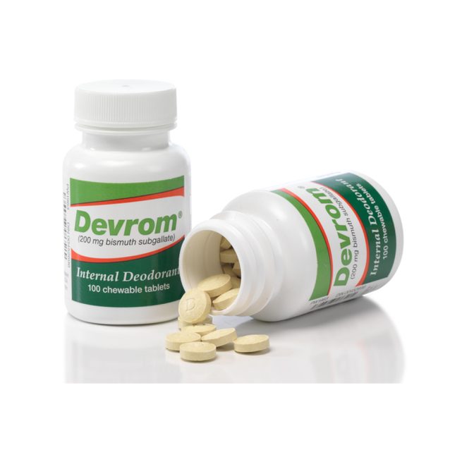 Devrom Chewable Tablets - Internal Deodorant