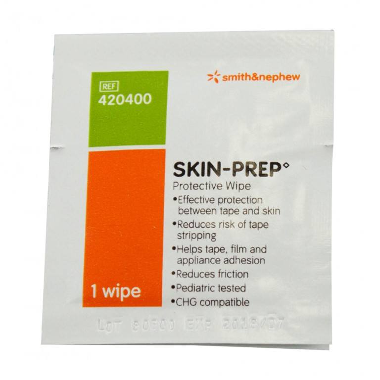 Skin-Prep Protective Barrier Wipe