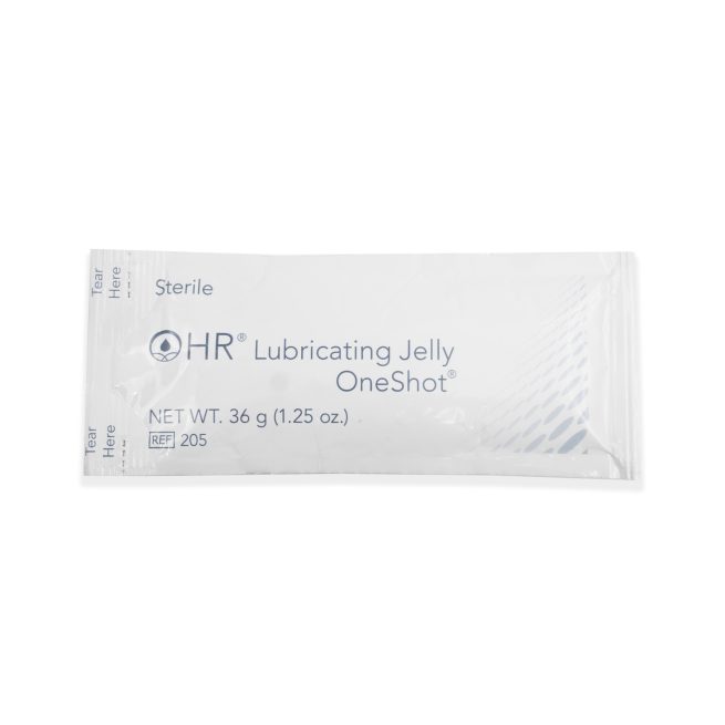 HR Sterile Lubricating Jelly OneShot Packets