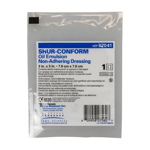 Shur-Conform Oil Emulsion Non-Adhering Dressing