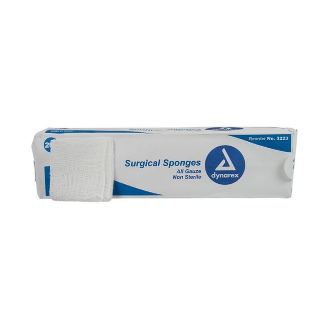 Dynarex Surgical Gauze Sponge, Non-Sterile