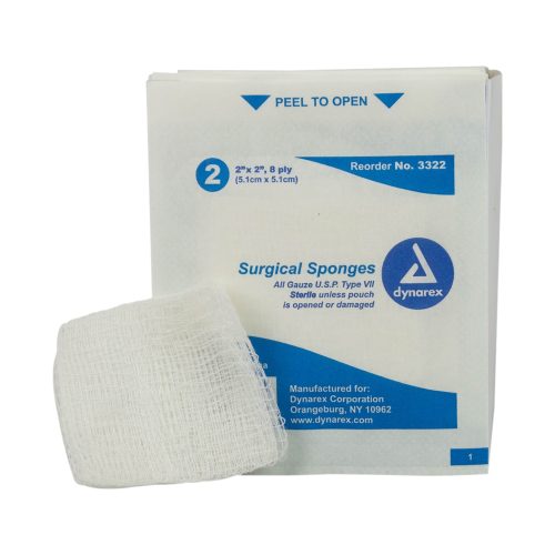 Dynarex Surgical Gauze Sponge, Sterile