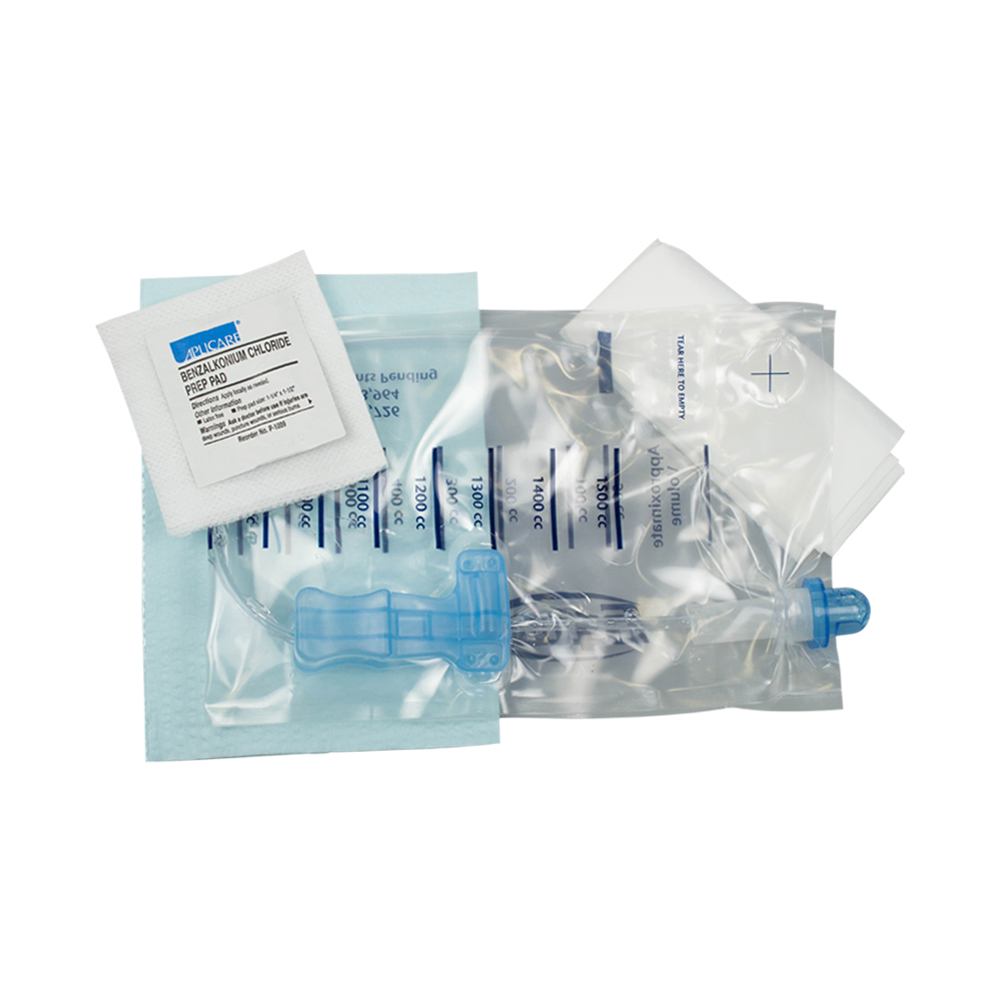 Ez-Gripper Closed Catheter System with Gloves and Pads