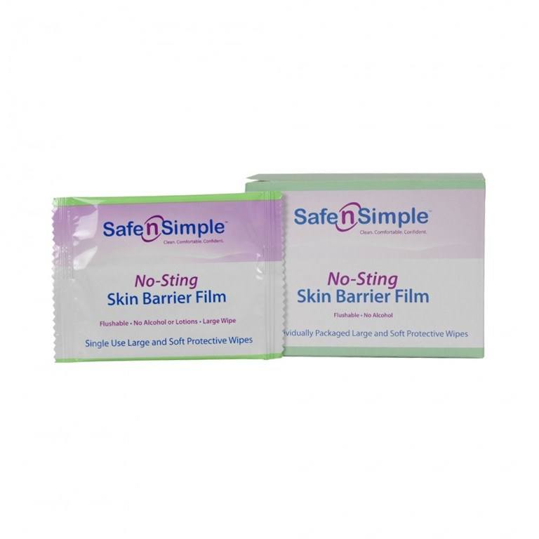 Safe n' Simple No Sting Skin Barrier Film - Large