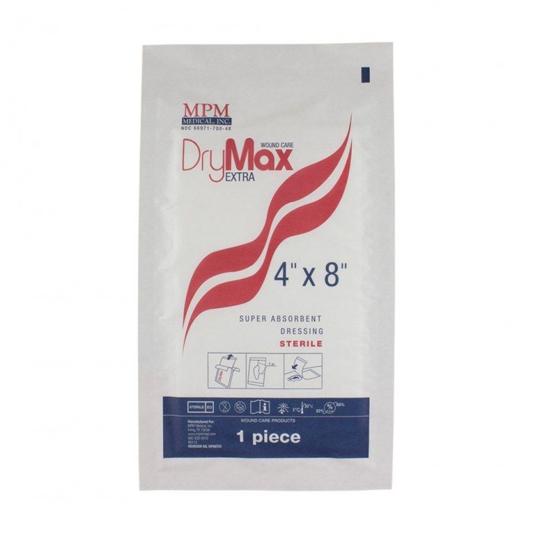 DryMax EXTRA Superabsorbent Polymer Dressing