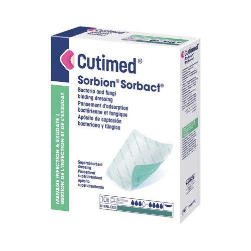 Cutimed Sorbion Sorbact Antimicrobial Dressing