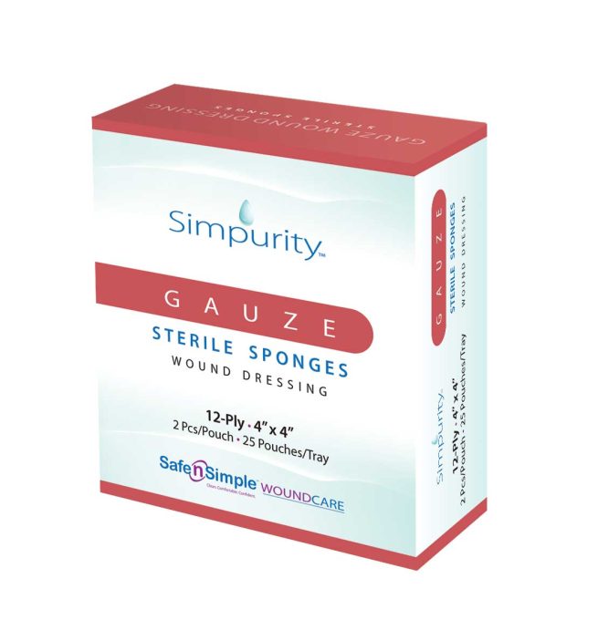 Simpurity Woven Gauze Sterile Sponges