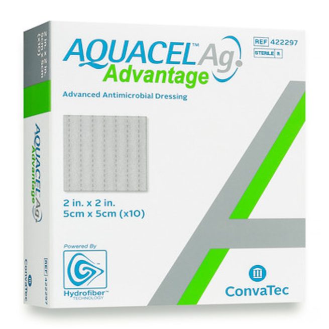 AQUACEL Ag Advantage Antimicrobial Dressings