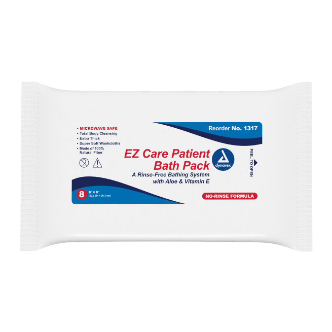 Dynarex EZ Care Patient Bath Pack