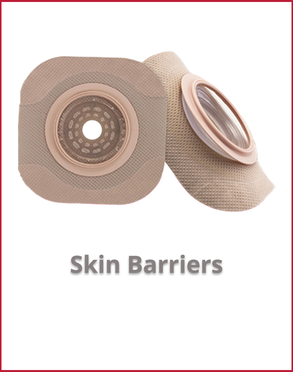 two beige skin barriers