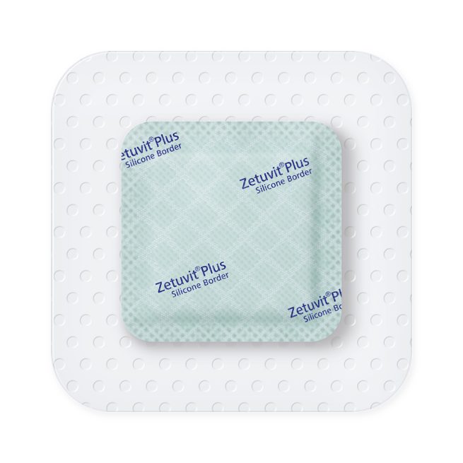 Zetuvit Plus Silicone Bordered Dressing - Upgraded Design