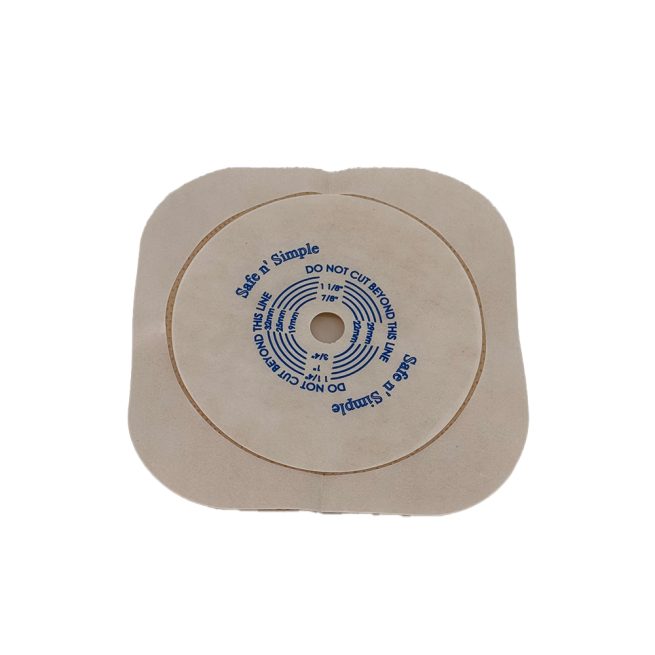 Safe n' Simple Flat Cut-To-Fit Standard Wear 2-Piece Barrier with Tape Collar