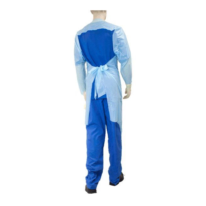 Dynarex CPE Thumb Loop Isolation Gown