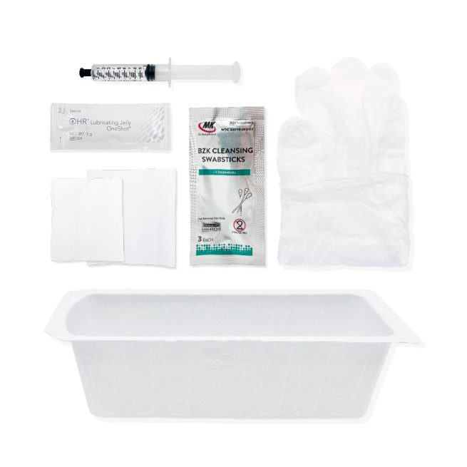 TruAdvance Foley Insertion Tray BZK Swabsticks