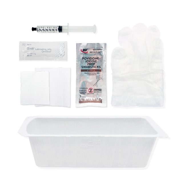 TruAdvance Foley Insertion Tray PVP Swabsticks
