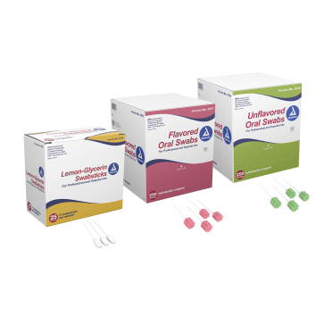 Dynarex Oral Swabsticks Unflavored