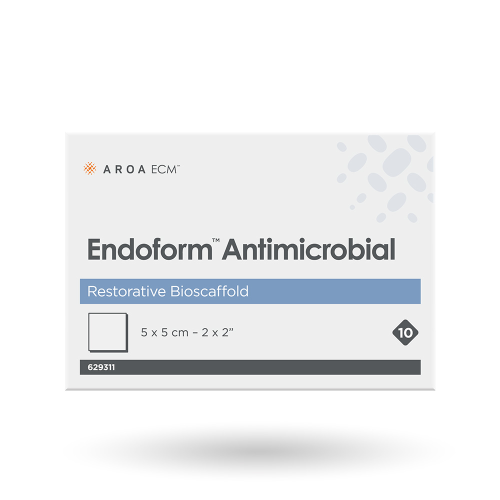 Endoform Antimicrobial Restorative Bioscaffold Non-Fenestrated