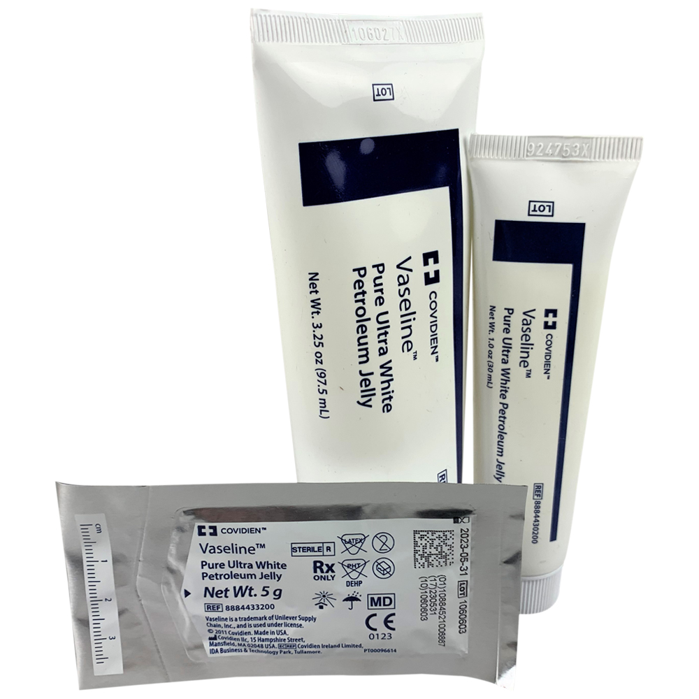 Covidien Vaseline Pure Ultra White Petroleum Jelly