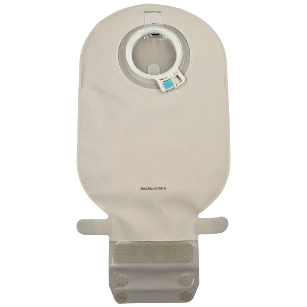 SenSura Mio Click MAXI Two-Piece Drainable Pouch With EasiClose WIDE Outlet and Filter