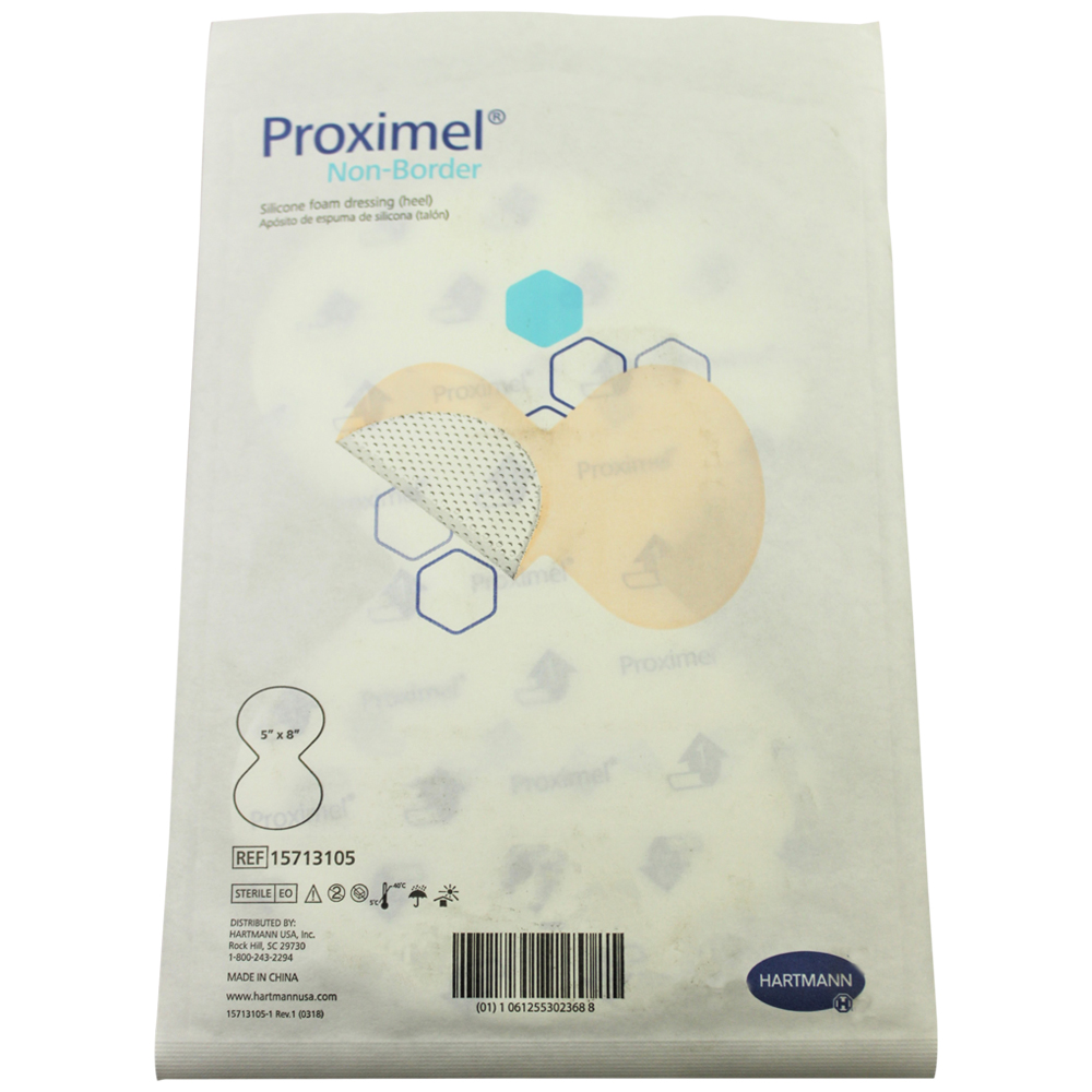 Proximel Non-Border Silicone Foam Heel Dressing