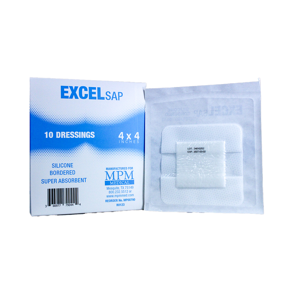 MPM Excel Bordered SAP Super Absorbent Dressing