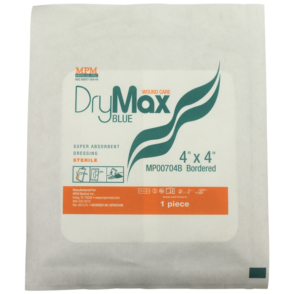 Drymax Blue With Adhesive Border