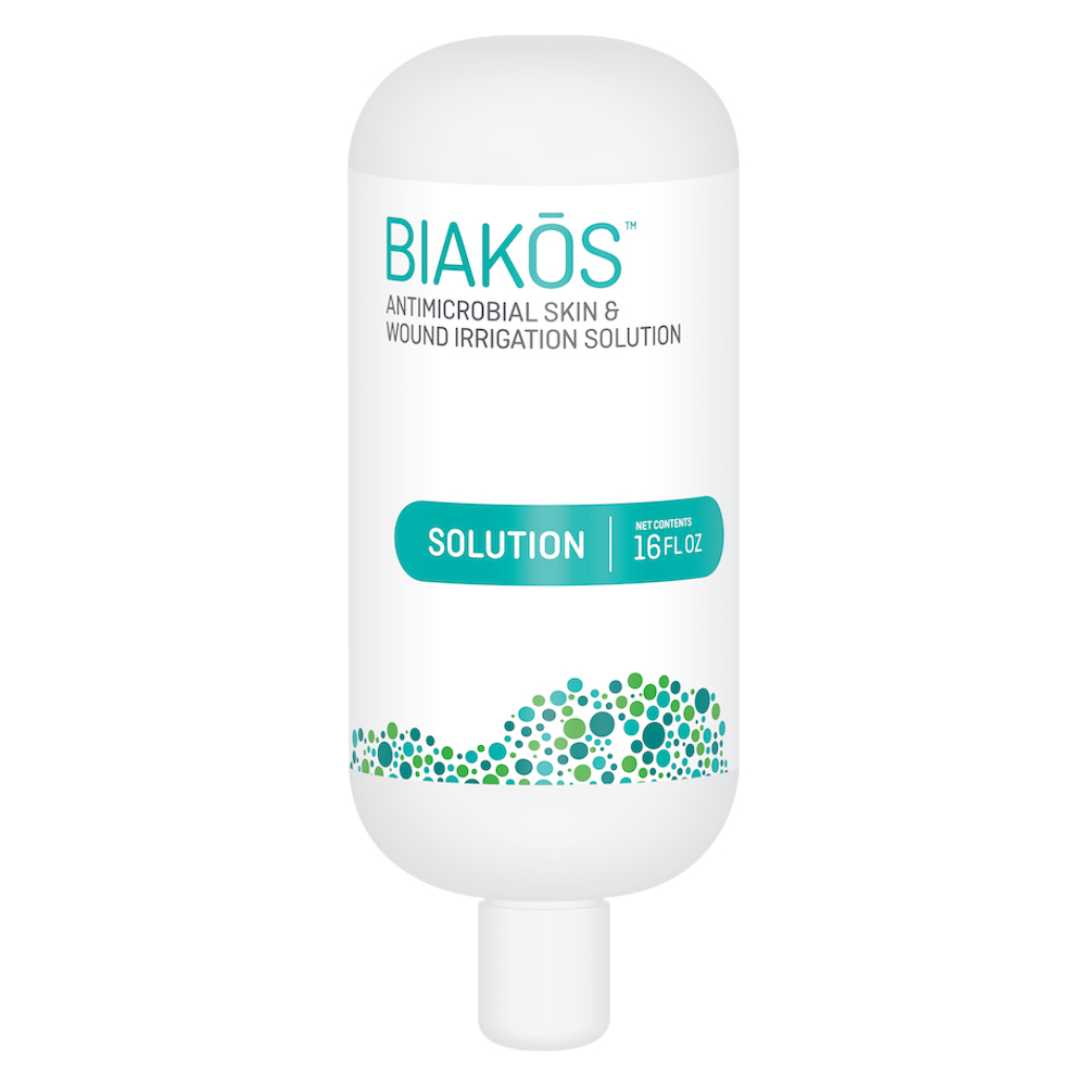 BIAKŌS Antimicrobial Skin & Wound Irrigation Solution (Rx Required)