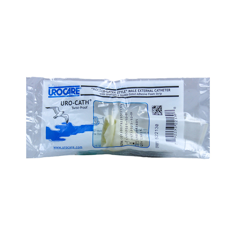 Uro-Cath Male External Catheter with UroFoam-2 and URO-Prep