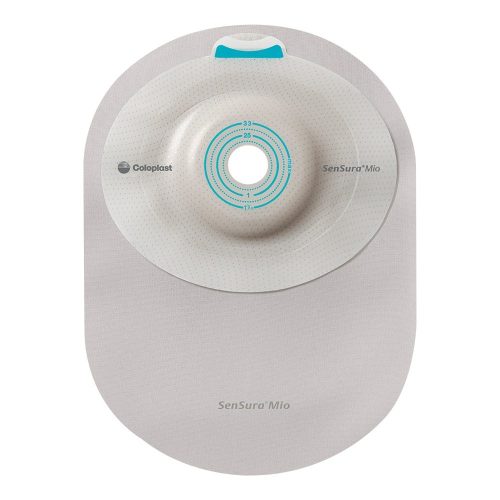 Sensura Mio Deep Convex Pre-Cut One-Piece Closed Pouch with Filter