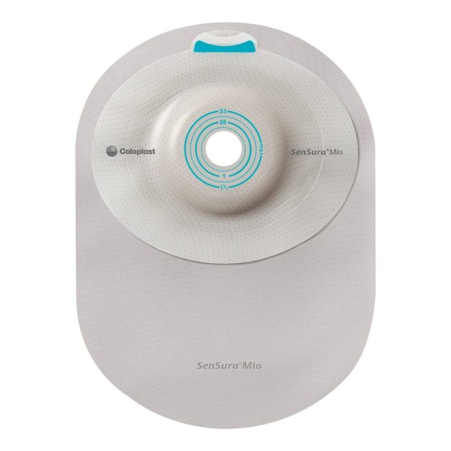 Sensura Mio Deep Convex Pre-Cut One-Piece Closed Pouch with Filter