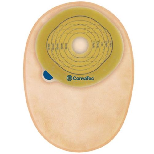 Esteem Plus One-Piece Closed-End Pouch with Stomahesive Skin Barrier