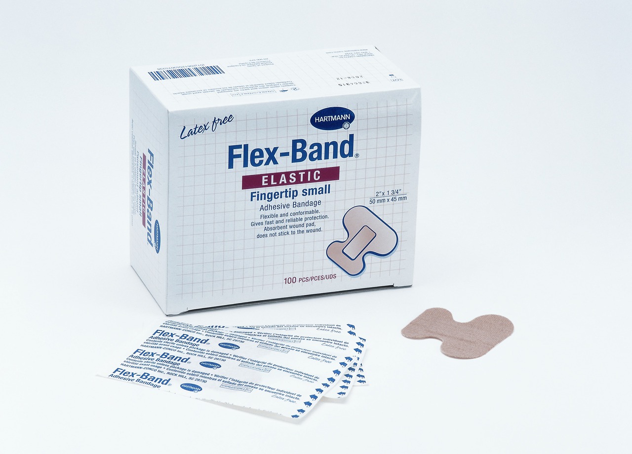 Flex-Band Elastic Fingertip Adhesive Bandage