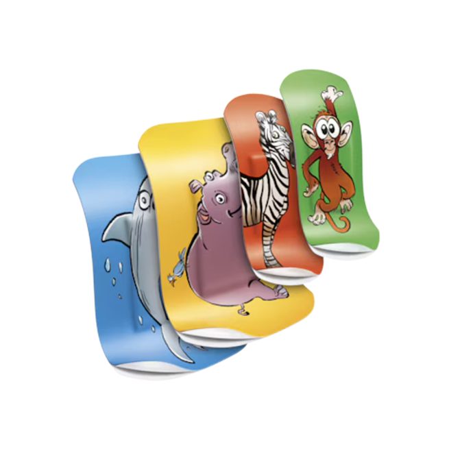 Leukoplast Kids - Zoo Animals Adhesive First Aid Dressing