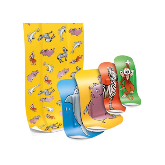 Leukoplast Kids - Zoo Animals Adhesive First Aid Dressing