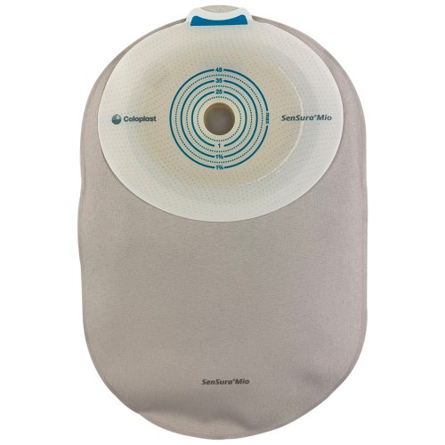 SenSura Mio MAXI Flat Cut-to-Fit One-Piece Closed Pouch with Filter