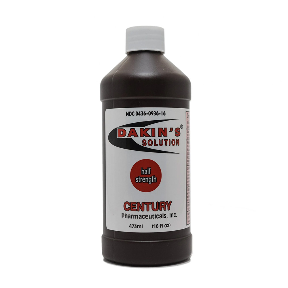 Dakin's Half Strength Solution (Sodium Hypochlorite 0.25%)