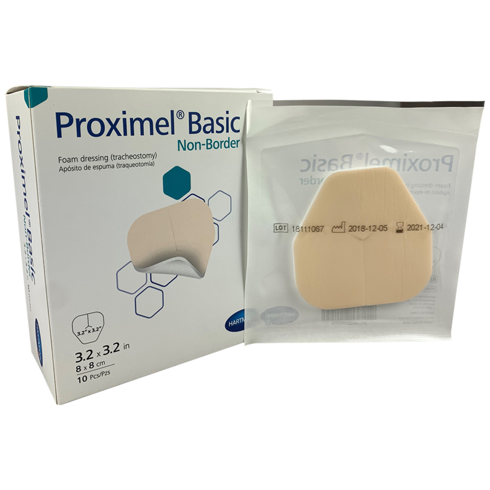 Proximel Basic Non-Border Tracheostomy Foam Dressing