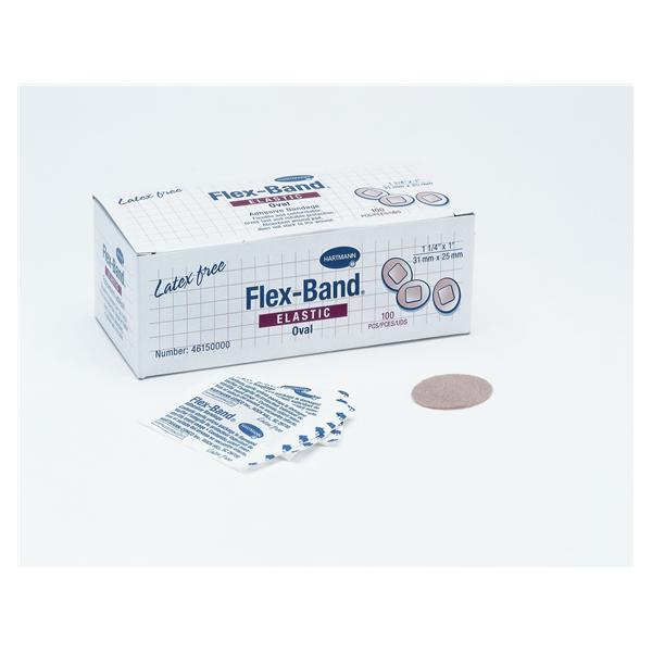 Flex-Band Elastic Oval Shaped Adhesive Bandage