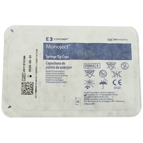 Monoject Syringe Tip Caps