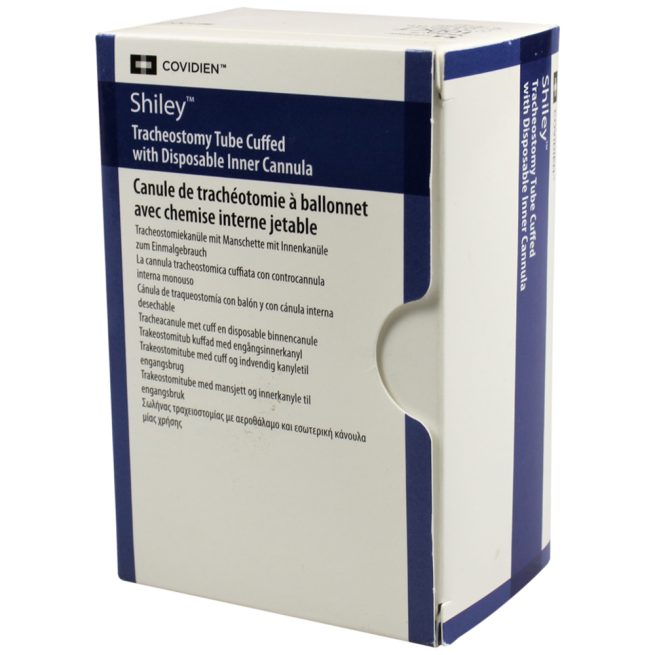 Shiley Tracheostomy Tubes, Cuffed with Disposable Inner Cannula