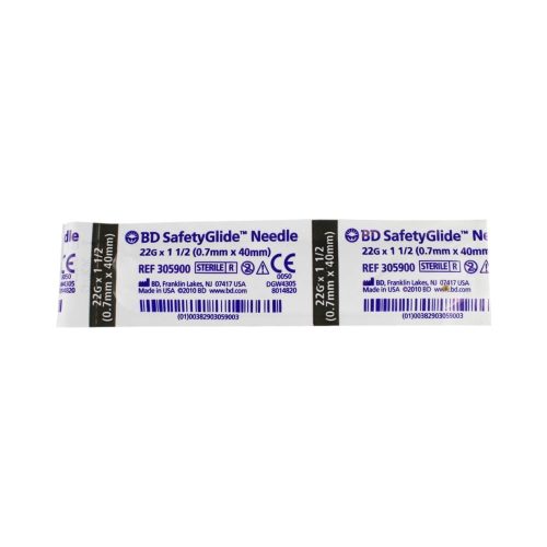 BD SafetyGlide Intramuscular Needles