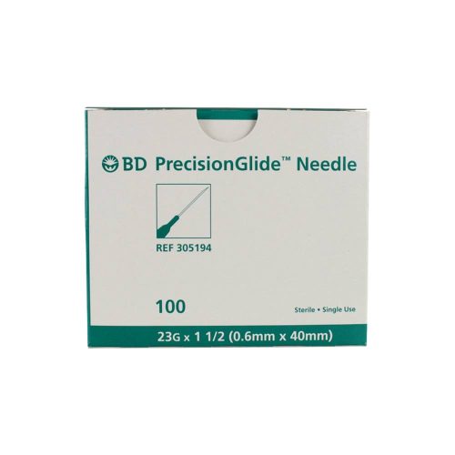 BD PrecisionGlide Regular Bevel Thin Wall Intramuscular Needles